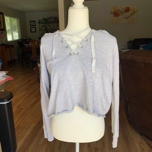 Cropped sweatshirt